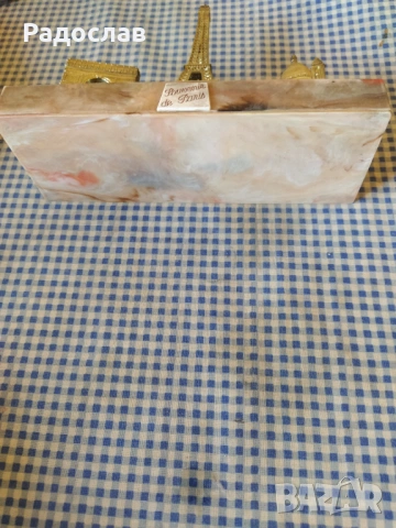 оригинален сувенир статуетка Париж Айфеловата кула , снимка 6 - Статуетки - 54121409