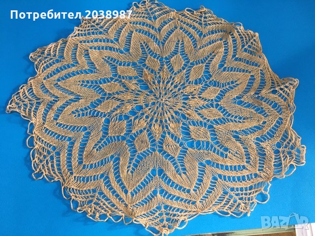 бродиран комплект за сервиране в зелен цвят-4лв други ръчно плетени неща, снимка 7 - Декорация за дома - 25882825