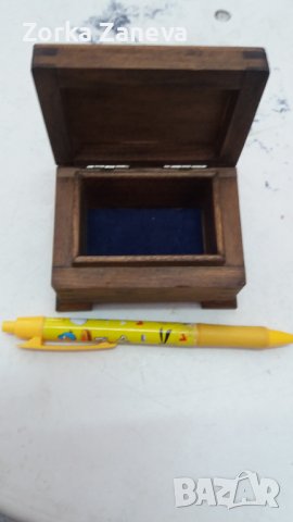 Дървено сандъче/ковчеже/с дърворезба, снимка 3 - Декорация за дома - 37163081