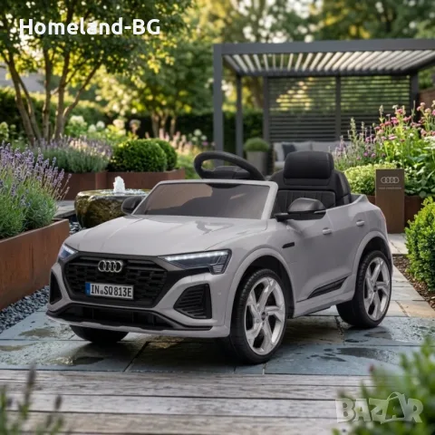 Детска акумулаторна кола Audi RS Q8, 12V, Дистанционно, Музика, LED светлини и амортисьори, снимка 6 - Детски велосипеди, триколки и коли - 55767177