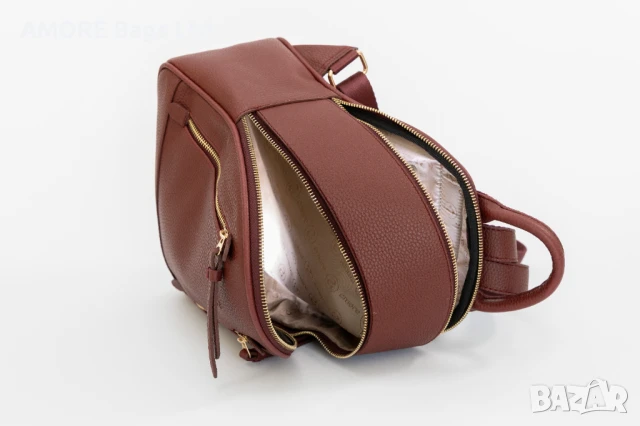 Дамска раница AMORE Martina - Bordo, снимка 6 - Раници - 50656941