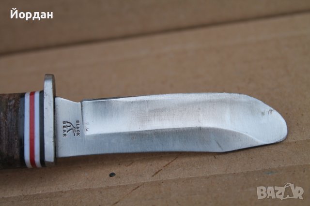 Нож ''Black Bear'', снимка 6 - Антикварни и старинни предмети - 44338520