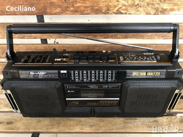 Радиокасетофон Sharp WQ-T252H (BK), снимка 4 - Радиокасетофони, транзистори - 52668378
