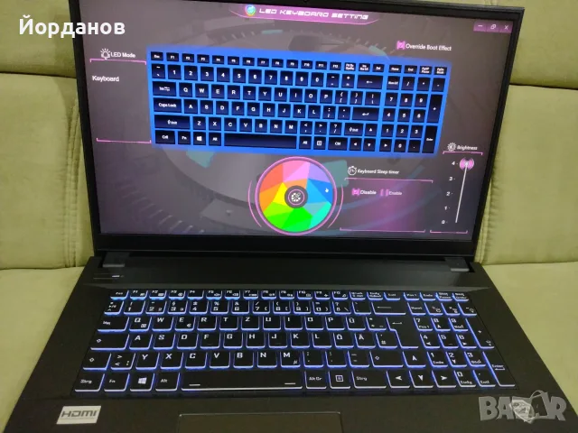 Clevo Captiva B1702 17.3'' /Core i5-10210U/8gb.ram./128gb.ssd, снимка 12 - Лаптопи за работа - 56234182