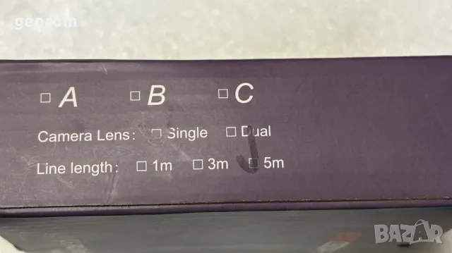 Индустриален ендоскоп 5м (Комплект,Нов,Type-C,Lighting), снимка 3 - Други инструменти - 49251653
