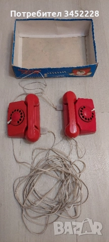 телефони детски играчки от соца за колекционери , снимка 6 - Антикварни и старинни предмети - 52515347
