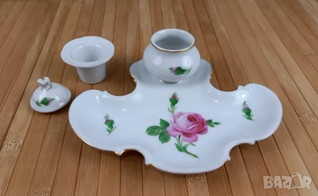 Порцеланова мастилница Hutschenreuther, снимка 3 - Други ценни предмети - 50181329