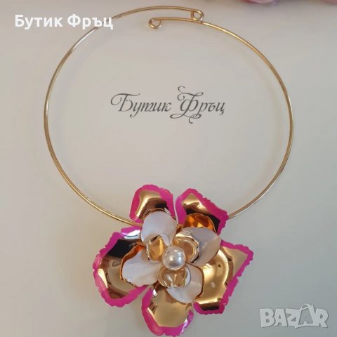 Колие Елинор, снимка 2 - Колиета, медальони, синджири - 39408599