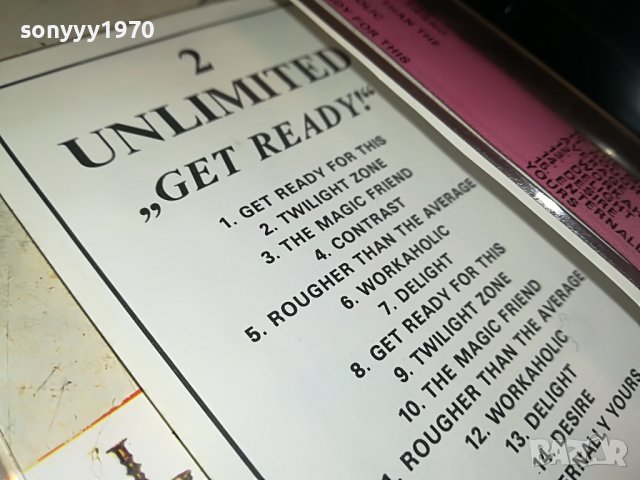 2 UNLIMITED GET READY-КАСЕТА 2111221611, снимка 16 - Аудио касети - 38746772