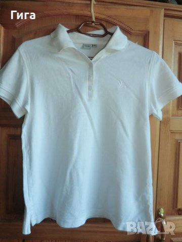 бяла тениска с якичка, снимка 2 - Детски тениски и потници - 37181782