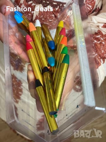 Нов Комплект 16 Цвята Грим за Лице + Флагове Футбол Карнавал Парти Деца Възрастни, снимка 8 - Други - 42697150