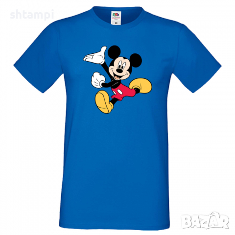 Мъжка тениска Mickey Mouse 5 Подарък,Изненада,Рожден ден