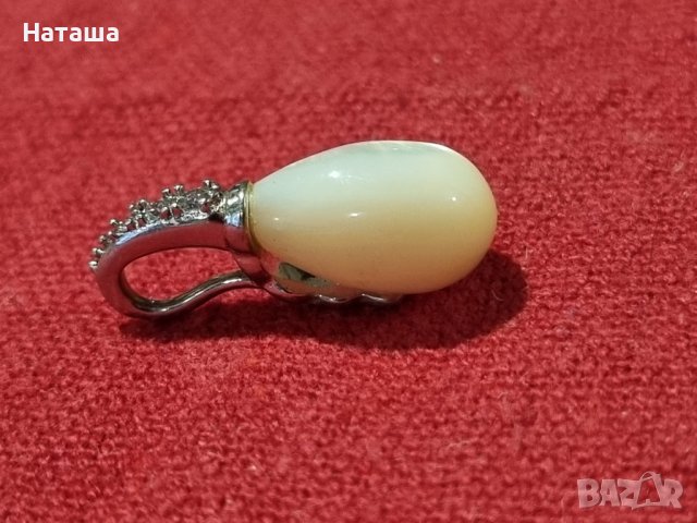 Vintage сребърна висулка , снимка 2 - Колиета, медальони, синджири - 42092742