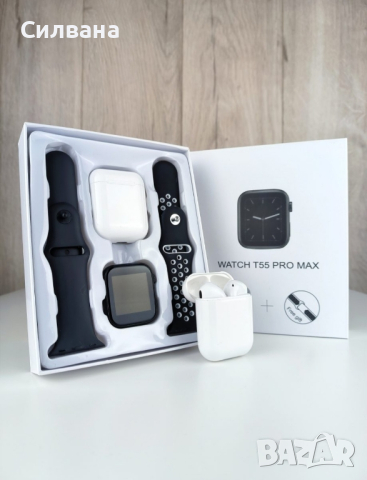 ЧАСОВНИК T55 PRO

, снимка 2 - Смарт часовници - 44744963