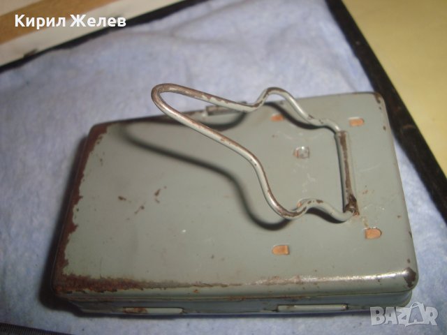 ЕЛПРОМ - СТАРО СИГНАЛНО МЕТАЛНО РЯДКО РЕТРО БГ - ФЕНЕРЧЕ ВОЕННО с 3 ЦВЯТА 32211, снимка 3 - Антикварни и старинни предмети - 38276958