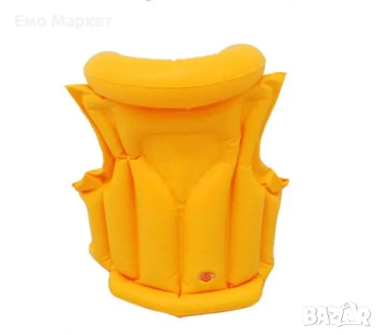 Безопасност и забавление: Детска надуваема спасителна жилетка, снимка 7 - Надуваеми играчки - 49407528