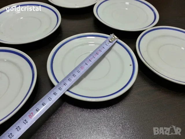 Стар български порцелан чинии , снимка 2 - Антикварни и старинни предмети - 48938257
