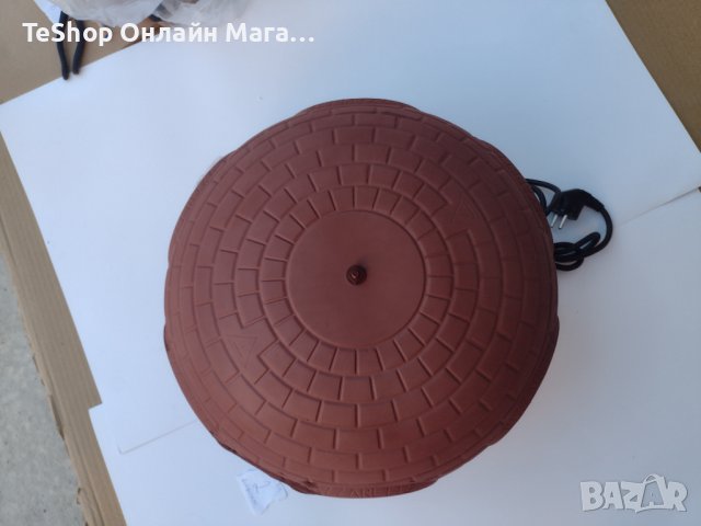 Фурна за пица Emerio 115984 залепена керамика и боядисана отгоре, снимка 8 - Печки, фурни - 42533082