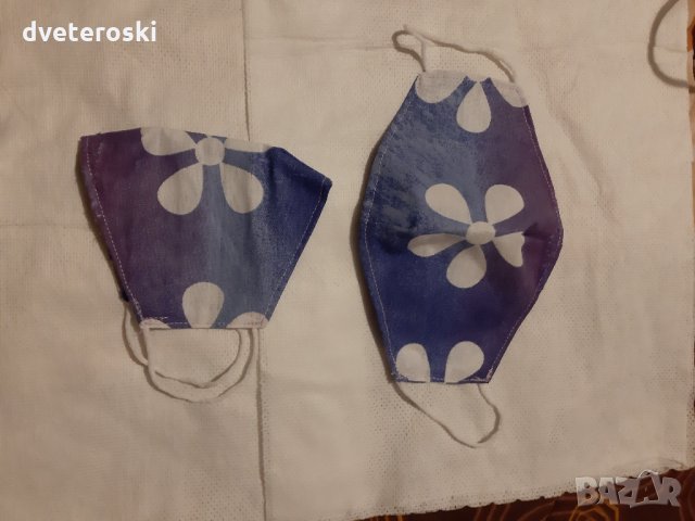 Предпазна маска за лице -текстил , снимка 3 - Шалове - 31262973