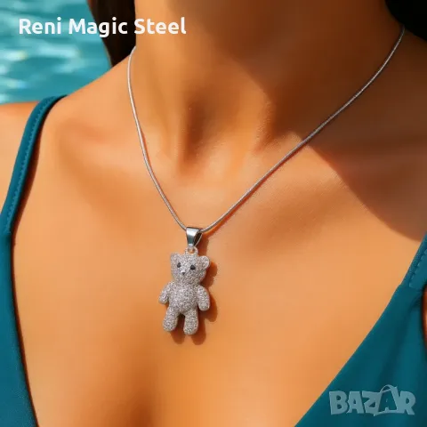 Колие от медицинска стомана , снимка 1