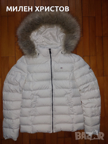 Tommy Hilfiger 100% оригинално пухено яке' размер S