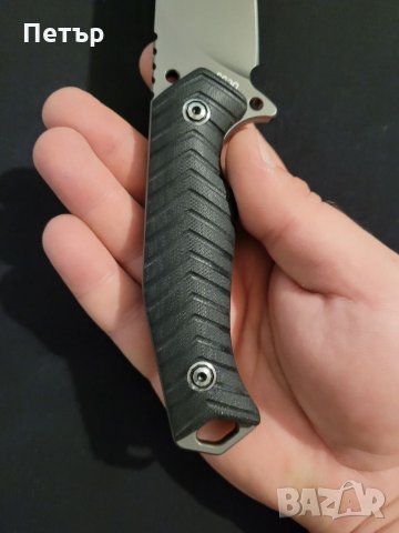 Ловен тактически нож острие DC53 G10 full tang , снимка 9 - Ножове - 35101561