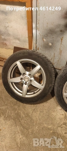 Лети джанти със зимни гуми за Хонда 16цола, снимка 3 - Гуми и джанти - 53928527