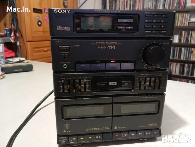 Аудио система Sony FH-414, снимка 4 - Аудиосистеми - 53244174