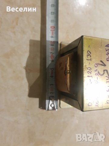 Трансформатор 6.3V 0.45A, снимка 3 - Друга електроника - 31400352