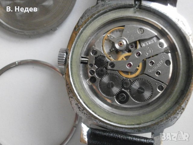 SLAVA, 21 jewels, ръчно навиване, made in USSR, снимка 7 - Мъжки - 30053901