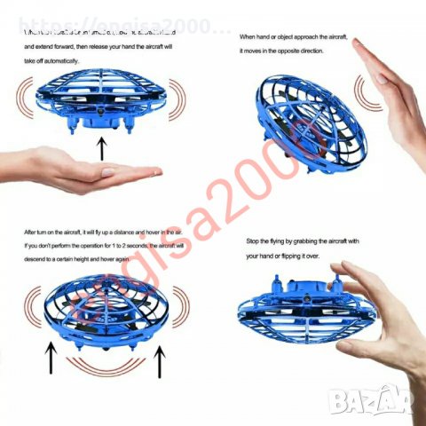 Интерактивен дрон със сензорно управление, снимка 5 - Дронове и аксесоари - 31353683