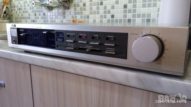 JVC A-K22 усилвател ретро 1983г. жвц  а к 22 amplifier stereo, снимка 2 - Ресийвъри, усилватели, смесителни пултове - 52167783