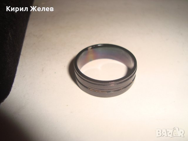 СТОМАНЕН ПРЪСТЕН ХАЛКА АРТ ДИЗАЙН 19624, снимка 6 - Пръстени - 32088905
