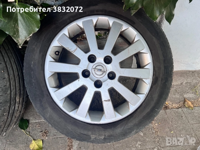 Джанти с гуми Опел Зафира 5*110 R16