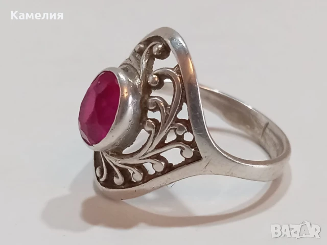 Руско сребро , снимка 5 - Пръстени - 51317226