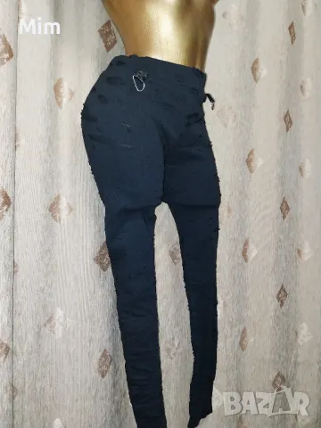 XL Черен еластичен, накъсан клин, снимка 3 - Клинове - 50104285