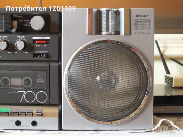 Продавам SHARP GF-700Z, снимка 11 - Радиокасетофони, транзистори - 56011637