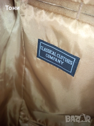 DOWNTOWN VISION Ново Мъжко Сако от Чист Натурален Кашмир L , снимка 6 - Сака - 52447505