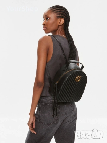 Раница Pinko Zaino в черен цвят Чисто нова, снимка 2 - Раници - 54059164