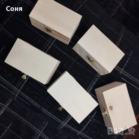 Дървени правоъгълни кутийки за вашите проекти и идеи , снимка 3 - Декорация за дома - 53063098