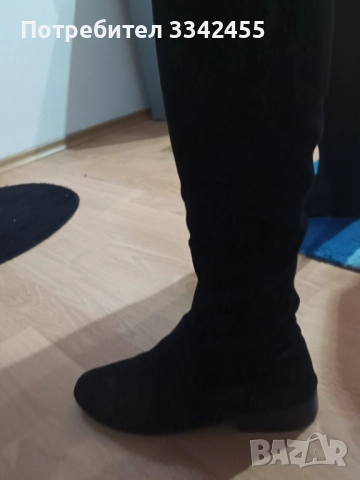 Чизми над коляното, снимка 2 - Дамски ботуши - 52552312