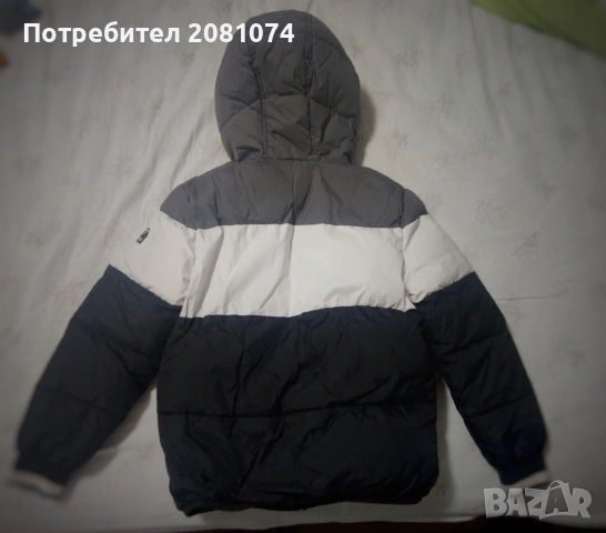 Детско двулицево зимно яке размер 134, снимка 3 - Детски якета и елеци - 52835539