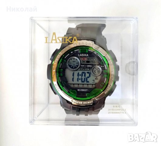 LASIKA K-SPORT W-H9003 ВОДОУСТОЙЧИВ СПОРТЕН ЧАСОВНИК, снимка 1 - Мъжки - 35432638