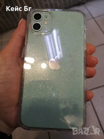 iPhone 14 pro-Брокатен кейс+5D протекрор, снимка 4 - Калъфи, кейсове - 47881779