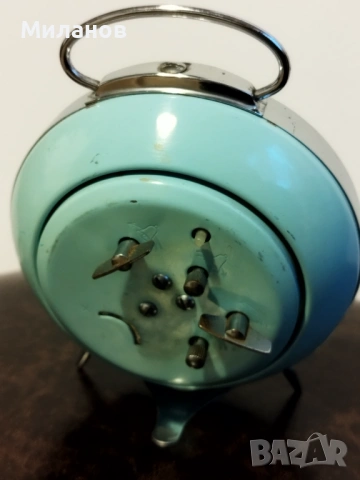 Стар анимиран будилник, настолен часовник, снимка 6 - Антикварни и старинни предмети - 54193438