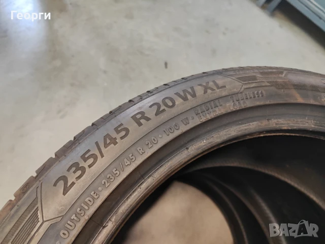 2бр.летни гуми 235/45/20 Barum, снимка 4 - Гуми и джанти - 51306370
