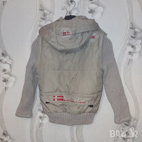 детско яке -елече GEOGRAPHICAL NORWAY  Depose 2 в 1 размер М , снимка 7 - Детски якета и елеци - 48229028
