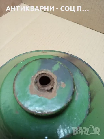 Стара Емайлирана Лампа От Соца., снимка 6 - Антикварни и старинни предмети - 49611254