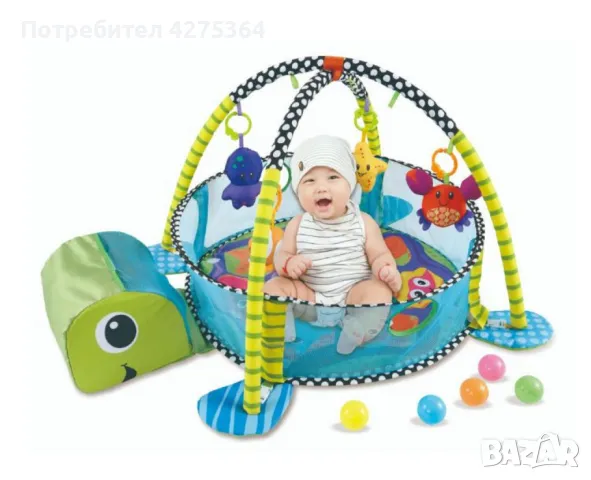 Център за игра с матрак за активност и кошара за бебета, снимка 10 - Играчки за стая - 48859796