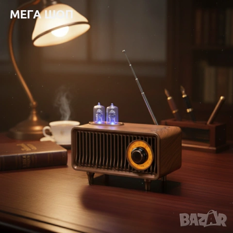 Bluetooth радио колонка AS19 - ретро стил и дизайн, снимка 2 - Други - 53918089